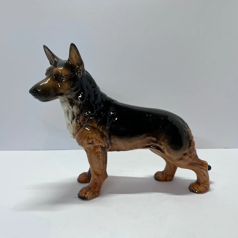 Vintage Goebel Standing German Shepherd Dog Figurine 30022-38 - Picture 1 of 16